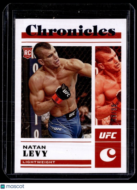 2023 CHRONICLES UFC BLUE /99 ROOKIE NATAN LEVY