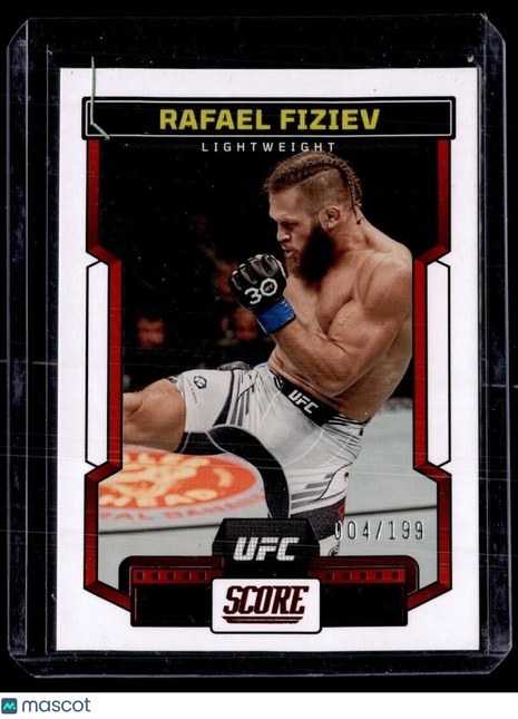 2023 CHRONICLES UFC RED /199 SCORE RAFAEL FIZIEV
