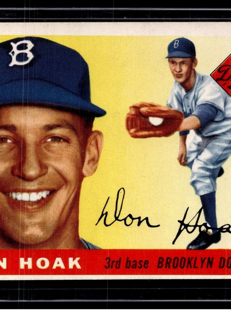 1955 TOPPS #40 DON HOAK DODGERS