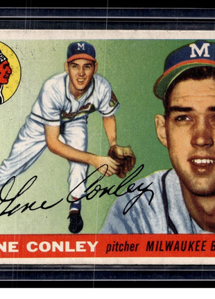 1955 TOPPS #81 GENE CONLEY BRAVES