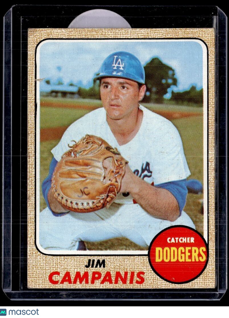 1968 TOPPS #281 JIM CAMPANIS DODGERS