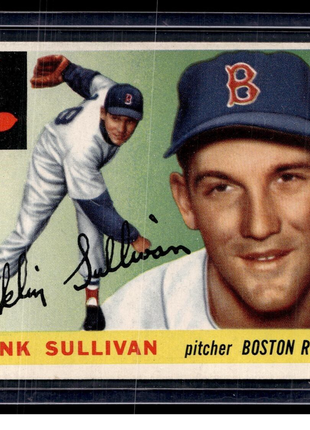 1955 TOPPS #106 SECOND FRANK SULIVAN RED SOX