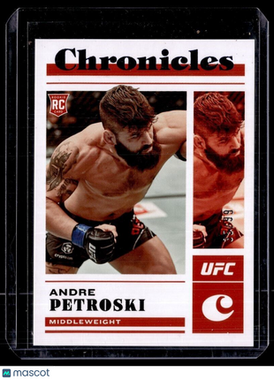 2023 CHRONICLES UFC BLUE /99 ROOKIE ANDRE PETROSKI