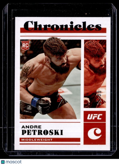 2023 CHRONICLES UFC BLUE /99 ROOKIE ANDRE PETROSKI