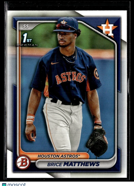 2024 BOWMAN 1ST PROSPECT BP-69 Brice Matthews Houston Astros
