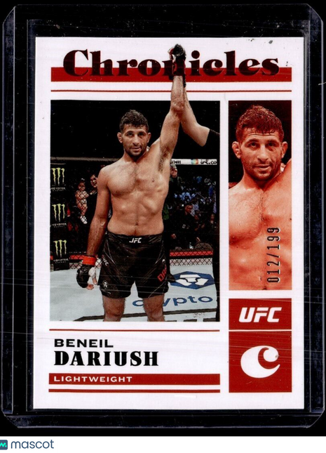 2023 CHRONICLES UFC RED /199 BENEIL DARIUSH