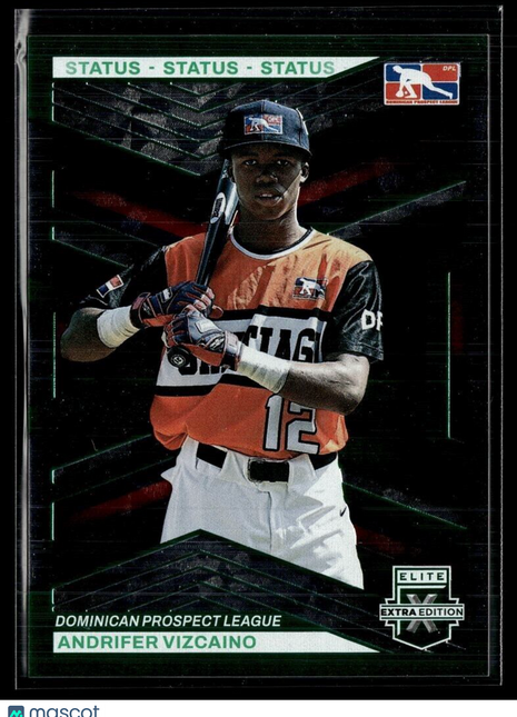 2023 ELITE EXTRA EDITION LIGHT GREEN STATUS /499 195 Andrifer Vizcaino