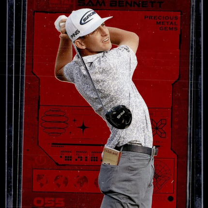 2023 METAL UNIVERSE RED PRECIOUS METAL GEMS /100 SAM BENNETT