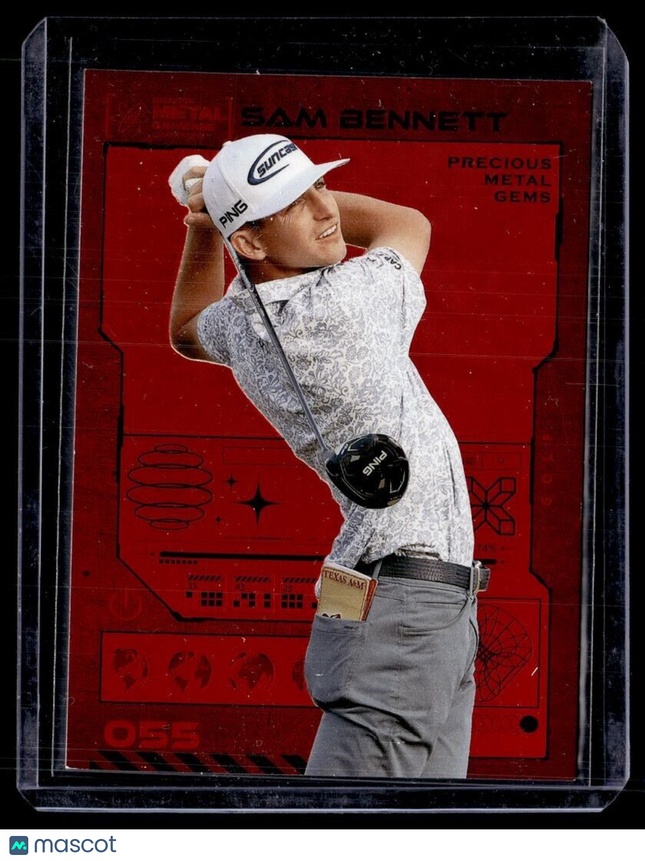 2023 METAL UNIVERSE RED PRECIOUS METAL GEMS /100 SAM BENNETT