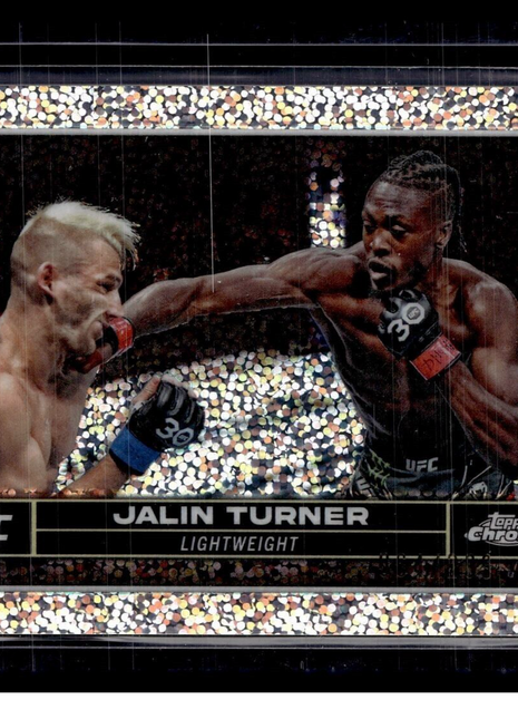 2024 TOPPS CHROME UFC SPARKLE /299 JALIN TURNER