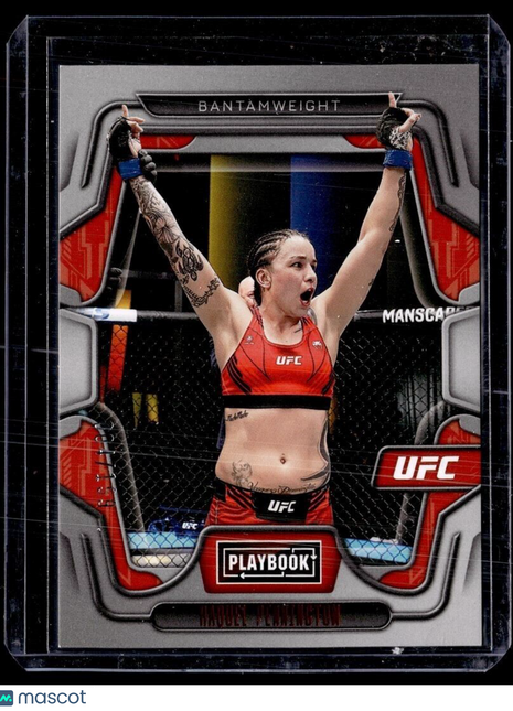 2023 CHRONICLES UFC RED /199 PLAYBOOK RAQUEL PENNINGTON