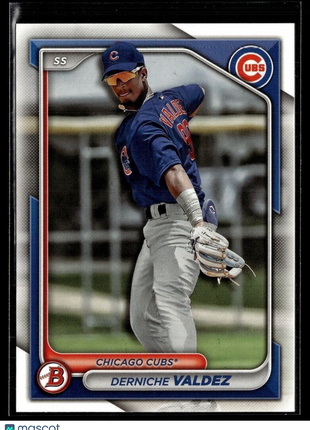2024 BOWMAN BP-7 Derniche Valdez Chicago Cubs