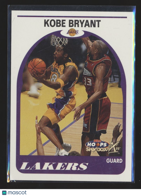 1999-00 NBA HOOPS 99 ANNIVERSARY KOBE BRYANT LAKERS