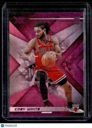 2019-20 CHRONICLES PINK XR ROOKIE COBY WHITE BULLS