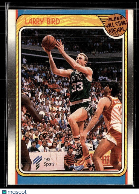 1988-89 FLEER ALL STAR TEAM LARRY BIRD CELTICS