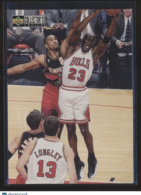 1996-97 UD COLLECTORS CHOICE MICHAELS MAGIC MICHAEL JORDAN BULLS
