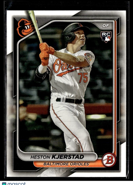 2024 BOWMAN 9 Heston Kjerstad Baltimore Orioles RC
