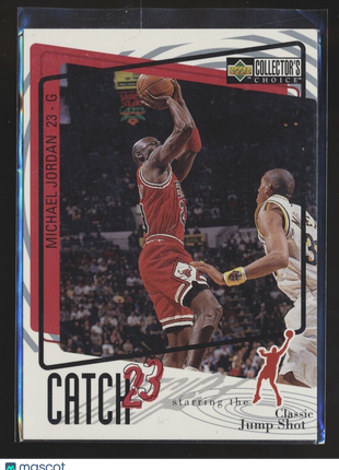 1997-98 UD COLLECTORS CHOICE #192 MICHAEL JORDAN BULLS