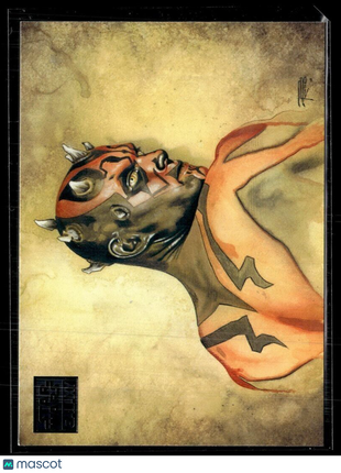 2012 STAR WARS TOPPS GALAXY MYSTERY NAMES MAUL