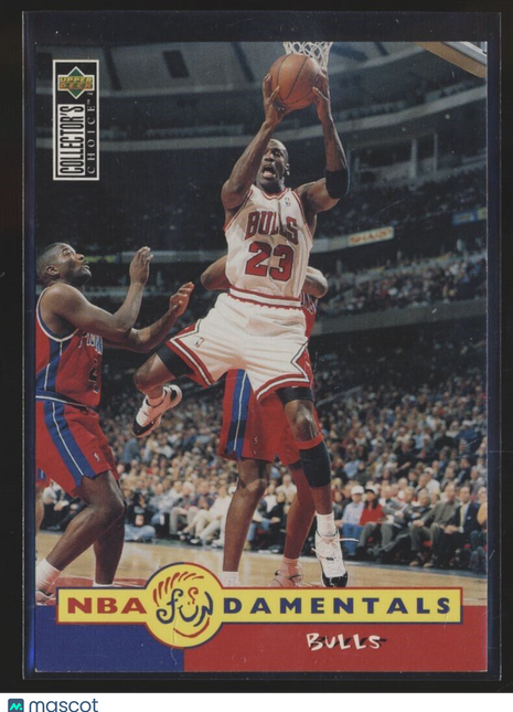 1996-97 UD COLLECTORS CHOICE NBA FUNDAMENTALS MICHAEL JORDAN BULLS