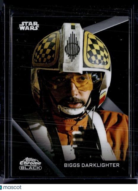 2022 STAR WARS TOPPS CHROME BLACK BIGGS DARKLIGHTER
