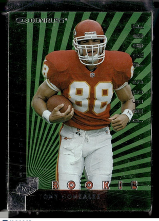 1997 DONRUSS ROOKIE TONY GONZALEZ CHIEFS