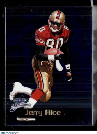 1998 FLEER BRILLIANTS JERRY RICE 49ERS