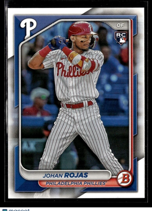 2024 BOWMAN 86 Johan Rojas Philadelphia Phillies RC