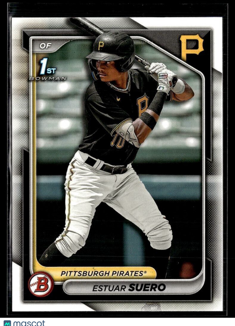 2024 BOWMAN 1ST PROSPECT BP-63 Estuar Suero Pittsburgh Pirates
