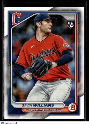 2024 BOWMAN 66 Gavin Williams Cleveland Guardians RC