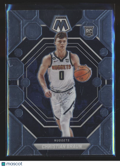 2022-23 MOSAIC ROOKIE CHRISTIAN BRAUN NUGGETS