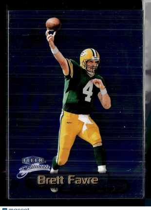 1998 FLEER BRILLIANTS BRETT FAVRE PACKERS