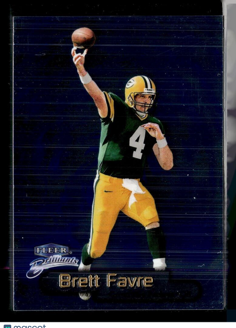 1998 FLEER BRILLIANTS BRETT FAVRE PACKERS