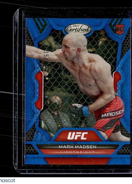 2023 CHRONICLES UFC BLUE /99 CERTIFIED MARK MADSEN