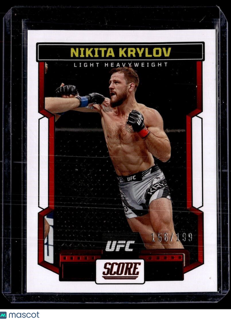 2023 CHRONICLES UFC RED /199 SCORE NIKITA KRYLOV