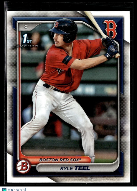 2024 BOWMAN 1ST PROSPECT BP-48 Kyle Teel Boston Red Sox