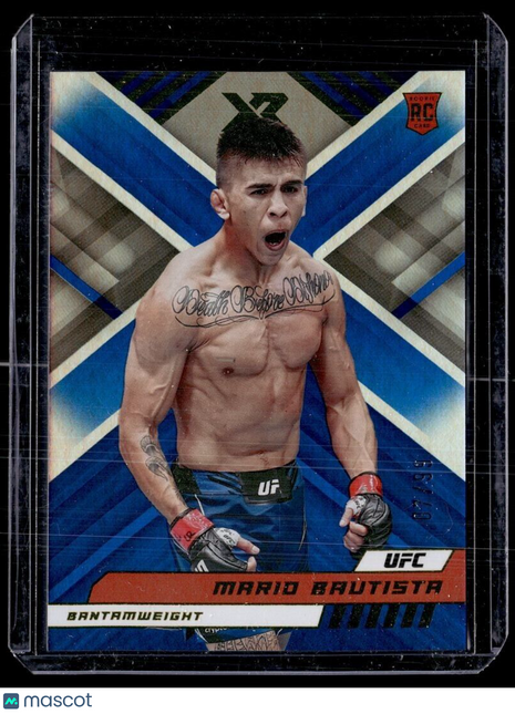 2023 CHRONICLES UFC BLUE /99 XR ROOKIE MARIO BRUTISTA