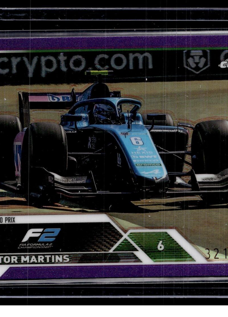 2023 TOPPS CHROME FORMULA 1 F1 PURPLE /399 VICTORY MARTINS