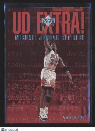 1999-00 UPPER DECK UD EXTRA! MICHAEL JORDAN BULLS