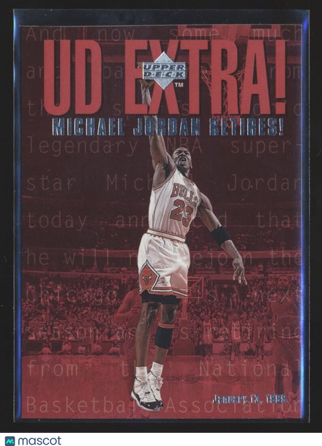 1999-00 UPPER DECK UD EXTRA! MICHAEL JORDAN BULLS