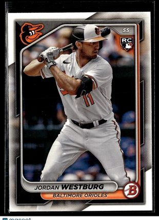 2024 BOWMAN 42 Jordan Westburg Baltimore Orioles RC