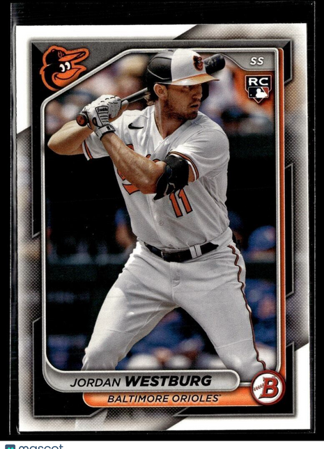 2024 BOWMAN 42 Jordan Westburg Baltimore Orioles RC