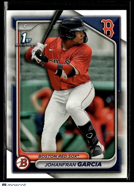 2024 BOWMAN 1ST PROSPECT BP-49 Johanfran Garcia Boston Red Sox