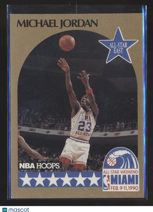 1990-91 NBA HOOPS ALL STAR GAME MICHAEL JORDAN BULLS