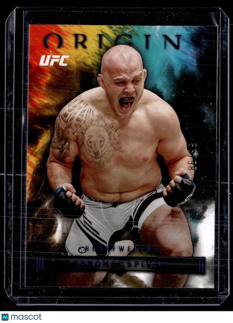 2023 CHRONICLES UFC BLUE /99 ORIGINS SERGHEI SPIVAC