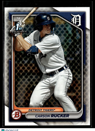 2024 BOWMAN 1ST PROSPECT BP-65 Carson Rucker Detroit Tigers