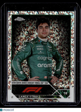 2023 TOPPS CHROME FORMULA 1 F1 MINI DIAMOND /299 LANCE STROLL