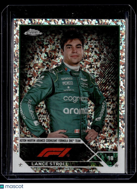 2023 TOPPS CHROME FORMULA 1 F1 MINI DIAMOND /299 LANCE STROLL