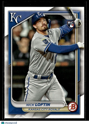 2024 BOWMAN 71 Nick Loftin, Kansas City Royals RC
