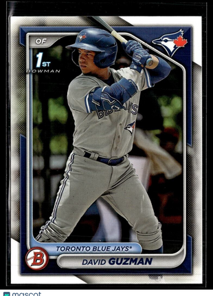 2024 BOWMAN 1ST PROSPECT BP-114 David Guzman Toronto Blue Jays